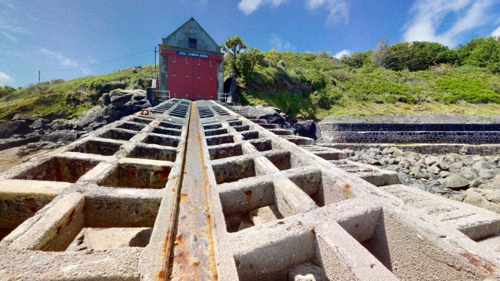 Penlee lifeboat station at Penlee point