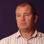The image shows Chris Wood. CEO of Ocean 3D. He is a middle aged white male with close cropped hair.